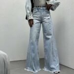 شلوار جین بگ کد 100978