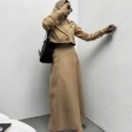 ست کت و دامن توری کد 160448