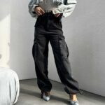 شلوار کارگو جین 4 جیب کد 101024