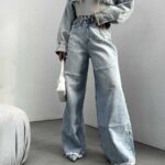 شلوار جین بگ کد 101037