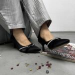 کفش نگین دار کد 140590