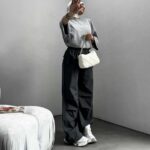 شلوار کارگو پیله ای کد 100731