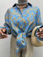 شومیز PATTERN کد 220317 - Image 5