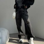 شلوار جین بگ کد 101101