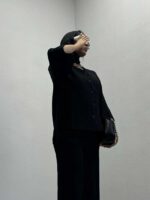 ست شومیز و شلوار یقه هفت کد 160473 - Image 7