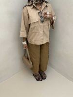 شومیز پایین دکمه کد 220326 - Image 4