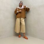 شومیز پایین دکمه کد 220326