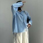 شومیز تک جیب کد 220320