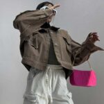 کت نیمتنه آستین ریش کد 120216