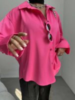 شومیز ساده کد 220321 - Image 8