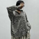 شومیز ساتن طرحدار کد 220323