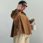 شومیز پشت برش دار کد 220299