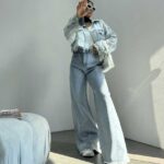 شلوار جین بگ کد 101127