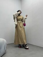 پیراهن سرشانه گت دار کد 240123 - Image 7