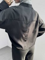 شومیز نیم تنه پشت دکمه کد 220311 - Image 9
