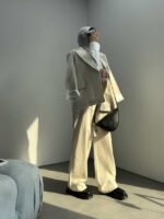 کت لینن طرح جیب کد 120231 - Image 10