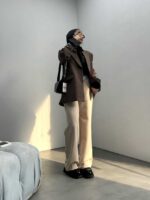 کت تک آستین پلنگی کد 120228 - Image 3