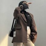 کت تک آستین پلنگی کد 120228