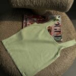 کراپ یقه خشتی ساده کد 180289