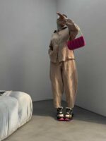 ست شومیز و شلوار پنبه ای کد 160470 - Image 3