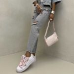 شلوار جین مام زاپدار کد 101212