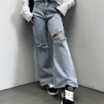 شلوار جین بگ کد 101242