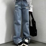 شلوار جین بگ کد 101234