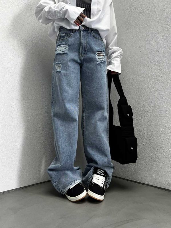 شلوار جین بگ کد 101234