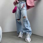 شلوار جین بگ کد 101190