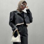 ست کت و شلوار آستین TICKET دار کد 160522