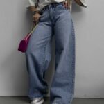 شلوار جین بگ کد 101240
