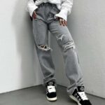 شلوار جین بگ کد 101243