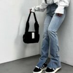 شلوار جین اسکینی بغل چاک کد 101213