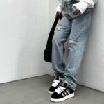 شلوار جین بگ کد 101252