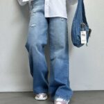 شلوار جین بگ کد 101183