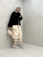شومیز طرح جیب 6 دکمه کد 220350 - Image 6