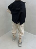 شومیز طرح جیب 6 دکمه کد 220350 - Image 5