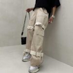 شلوار کارگو بند کنفی کد 101287