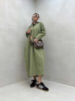 پیراهن کمربنددار کد 240126