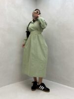 پیراهن کمربنددار کد 240126 - Image 9