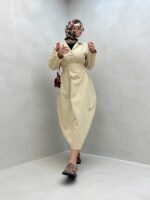 پیراهن کمربنددار کد 240126 - Image 4