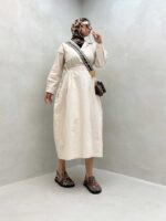 پیراهن کمربنددار کد 240126 - Image 8