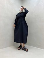 پیراهن کمربنددار کد 240126 - Image 5