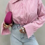 شومیز نیم تنه پایین گت کد 220369