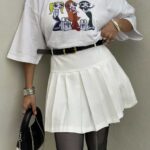 دامن پیله دار کد 101093