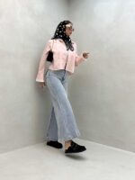 شومیز نیم تنه راه راه کد 220378 - Image 2