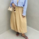 دامن لینن کد 101174