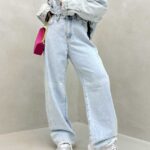 شلوار جین بگ کد 100764