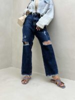 شلوار جین استریت کد 100356