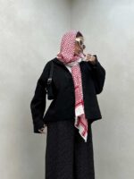 شومیز آستین دکمه کد 220379 - Image 5
